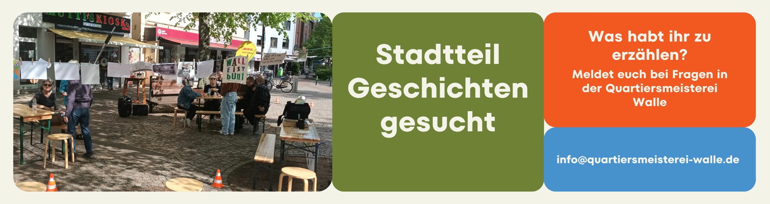 Geschichten gesucht
