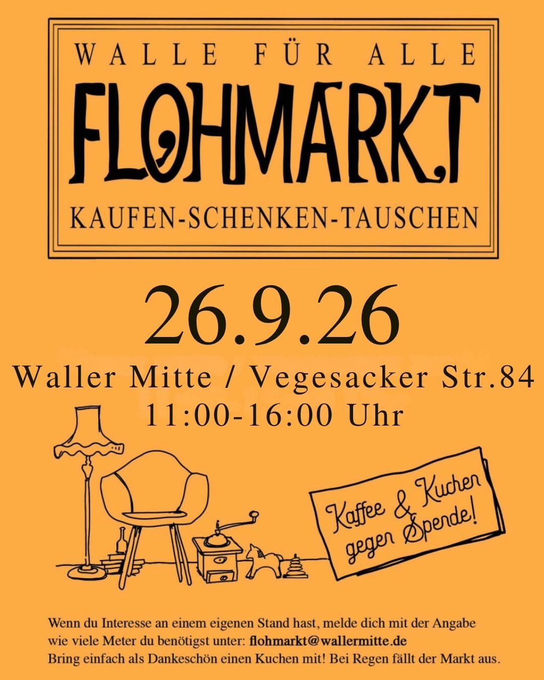 Flohmarkt Waller Mitte