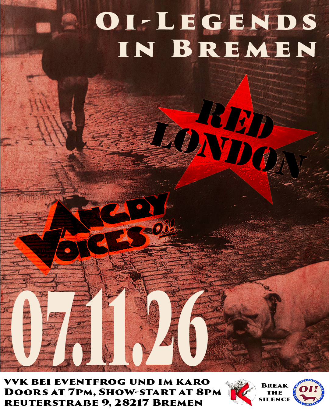 Oi-Legenden im Karo: RED LONDON